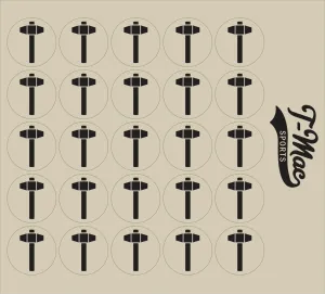 Sledgehammer Mini Award Decals