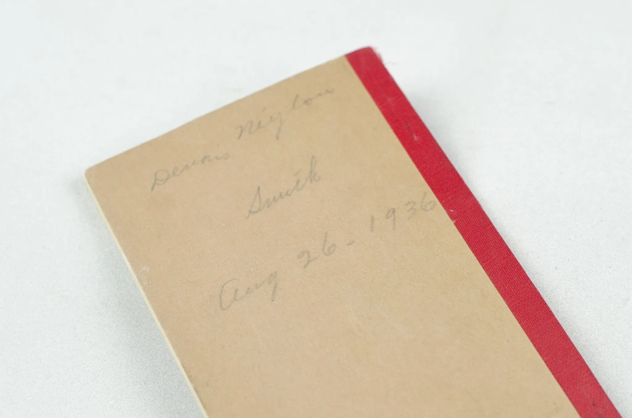 Slips of Speech Booklet 1922