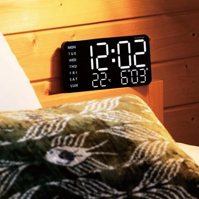 SLOWER | スロウワー　LED CLOCK Cielo