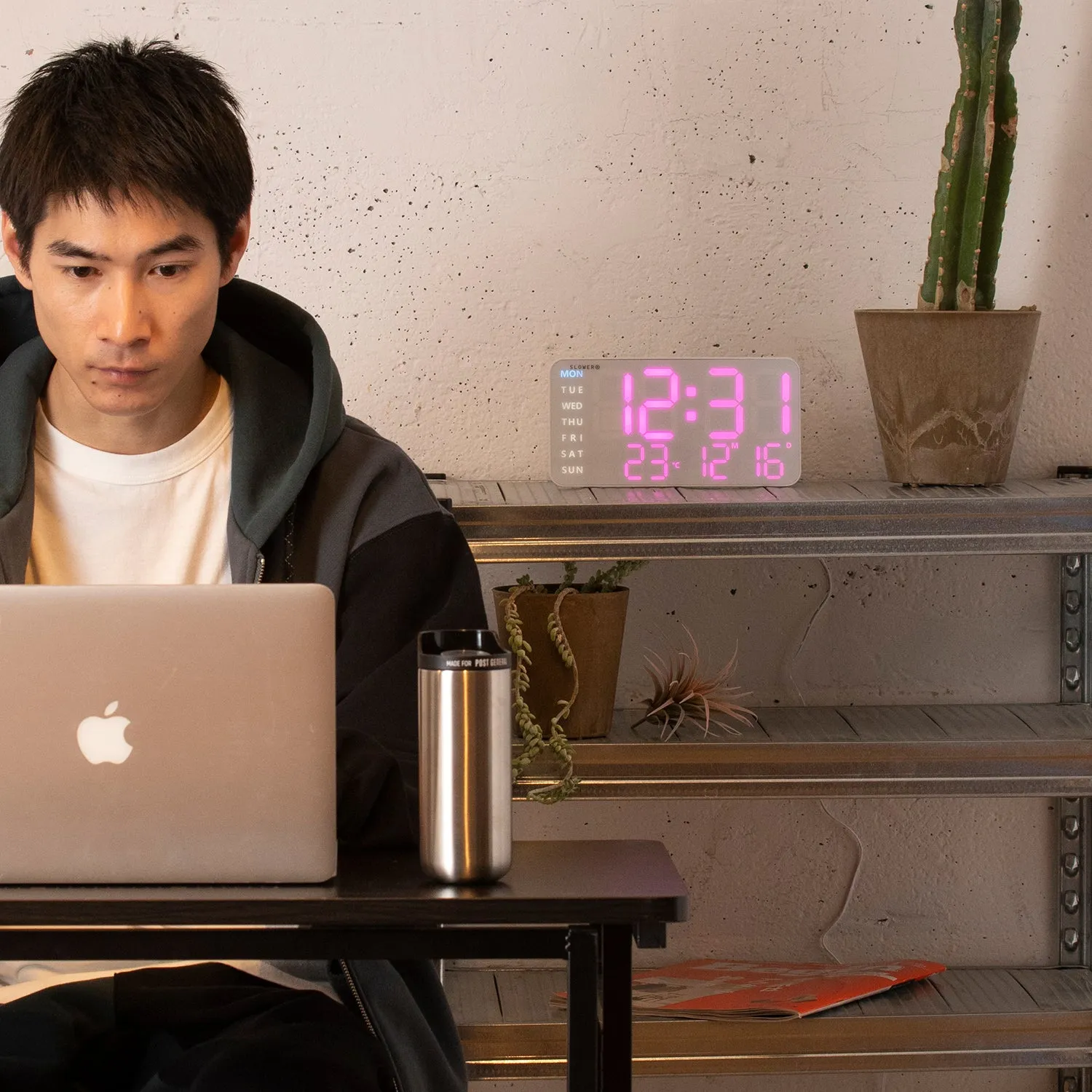SLOWER | スロウワー　LED CLOCK Cielo