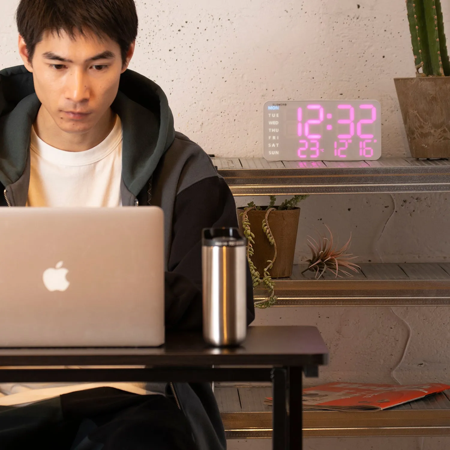 SLOWER | スロウワー　LED CLOCK Cielo
