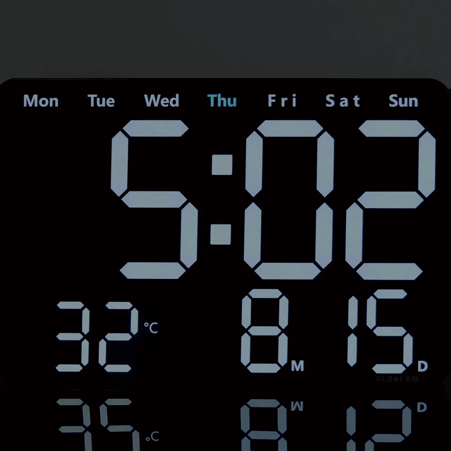 SLOWER | スロウワー　LED CLOCK Viento