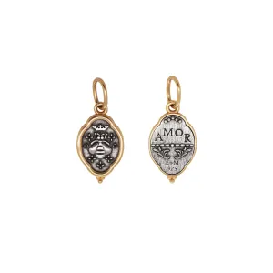 Small Ornate Queen Bee Charm