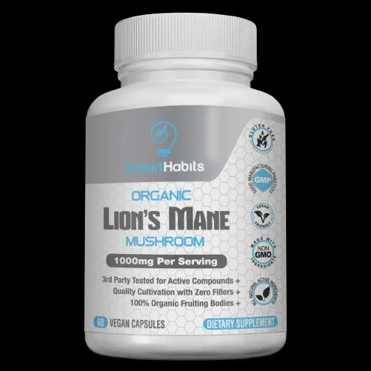 Smart Habits Lion's Mane 1000mg