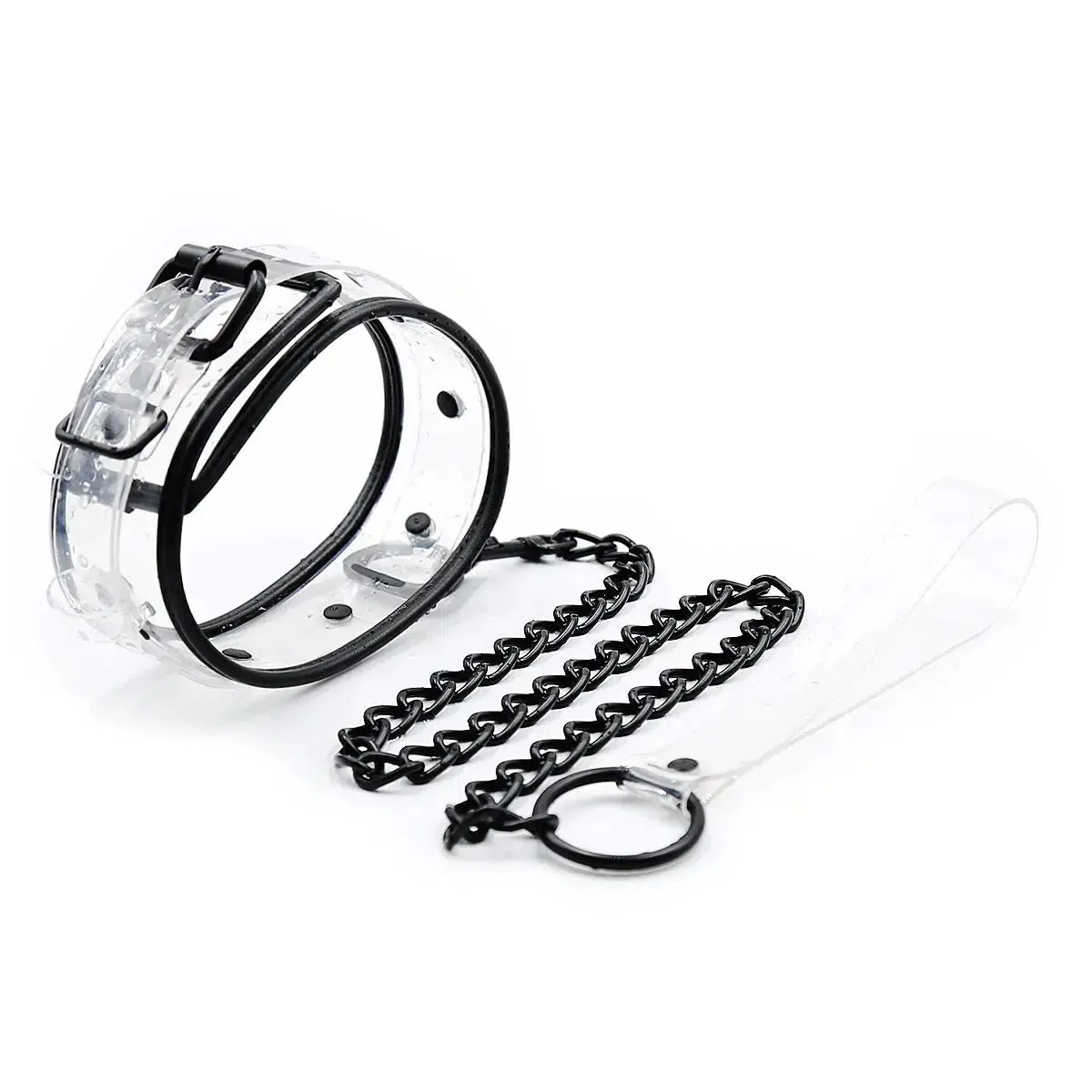 Smart Moves - Collar met Leiband - Transparant
