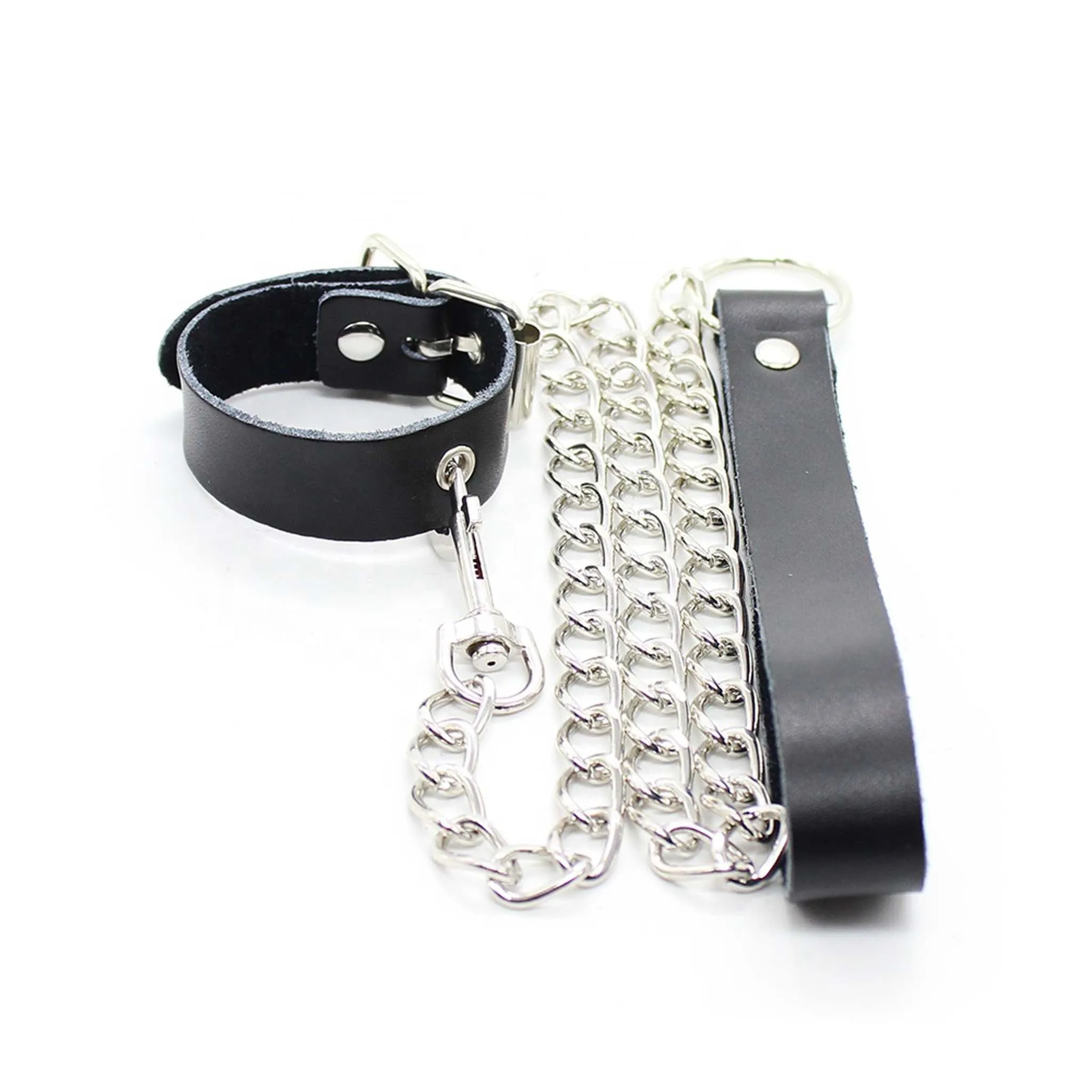 Smart Moves - Penis Strap met Ketting - Zwart