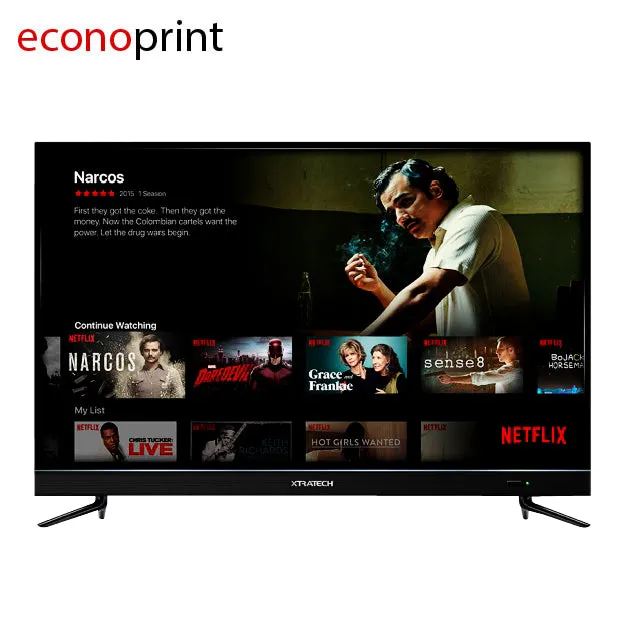 SMART TV XTRATECH 55INCH/LED/4K/UHD/WIFI CR
