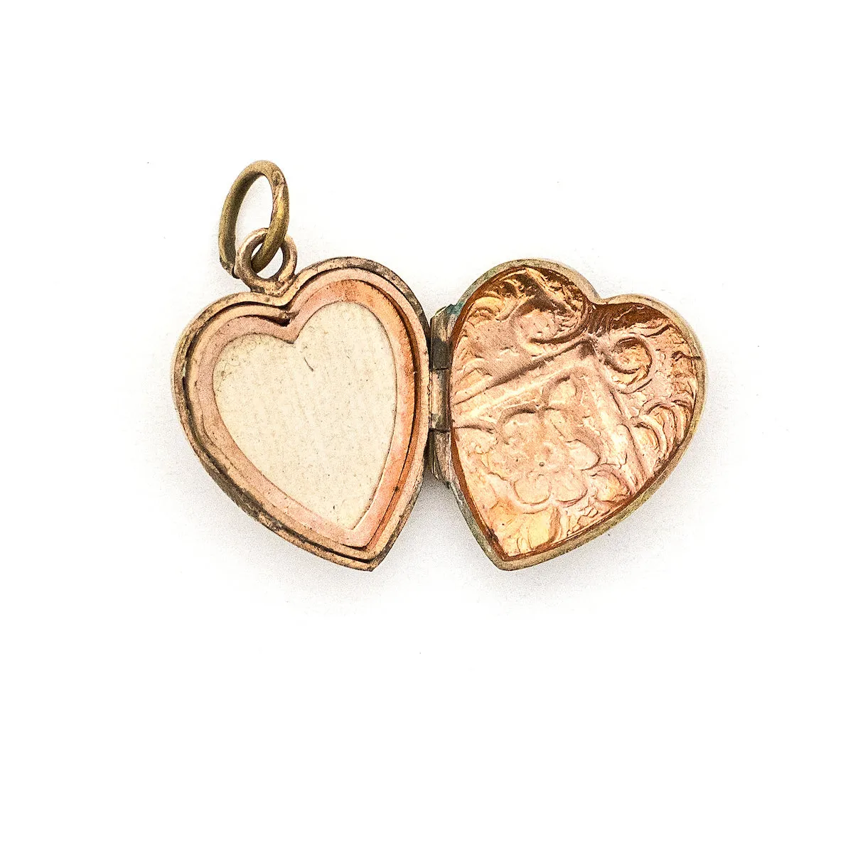 Snowflake Vintage Heart Locket