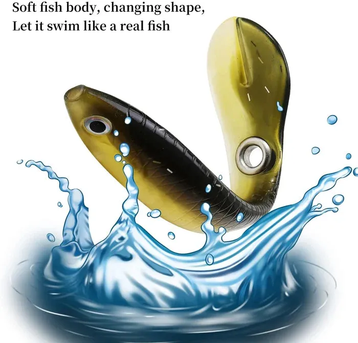 Soft Bionic Fishing Lures ( 5 Pcs Pack )