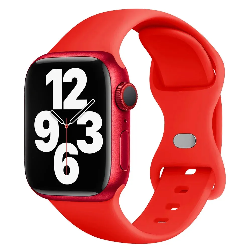 Soft Silicone Elegant Apple Watch Band