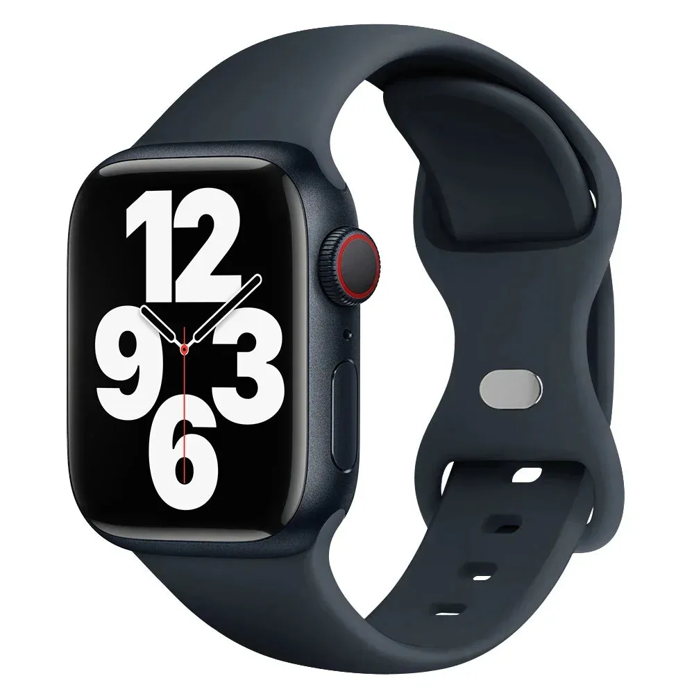 Soft Silicone Elegant Apple Watch Band