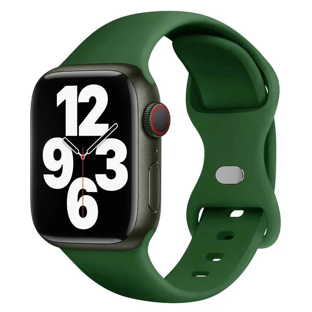 Soft Silicone Elegant Apple Watch Band