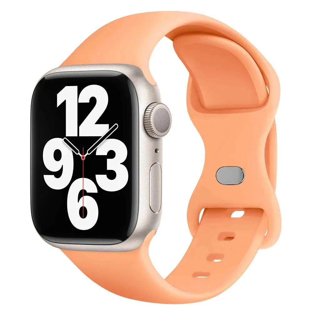 Soft Silicone Elegant Apple Watch Band