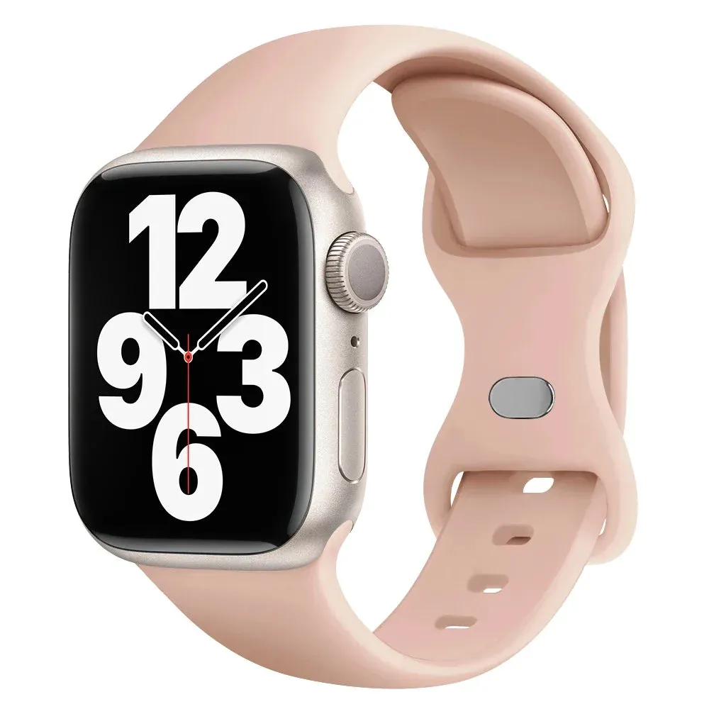 Soft Silicone Elegant Apple Watch Band