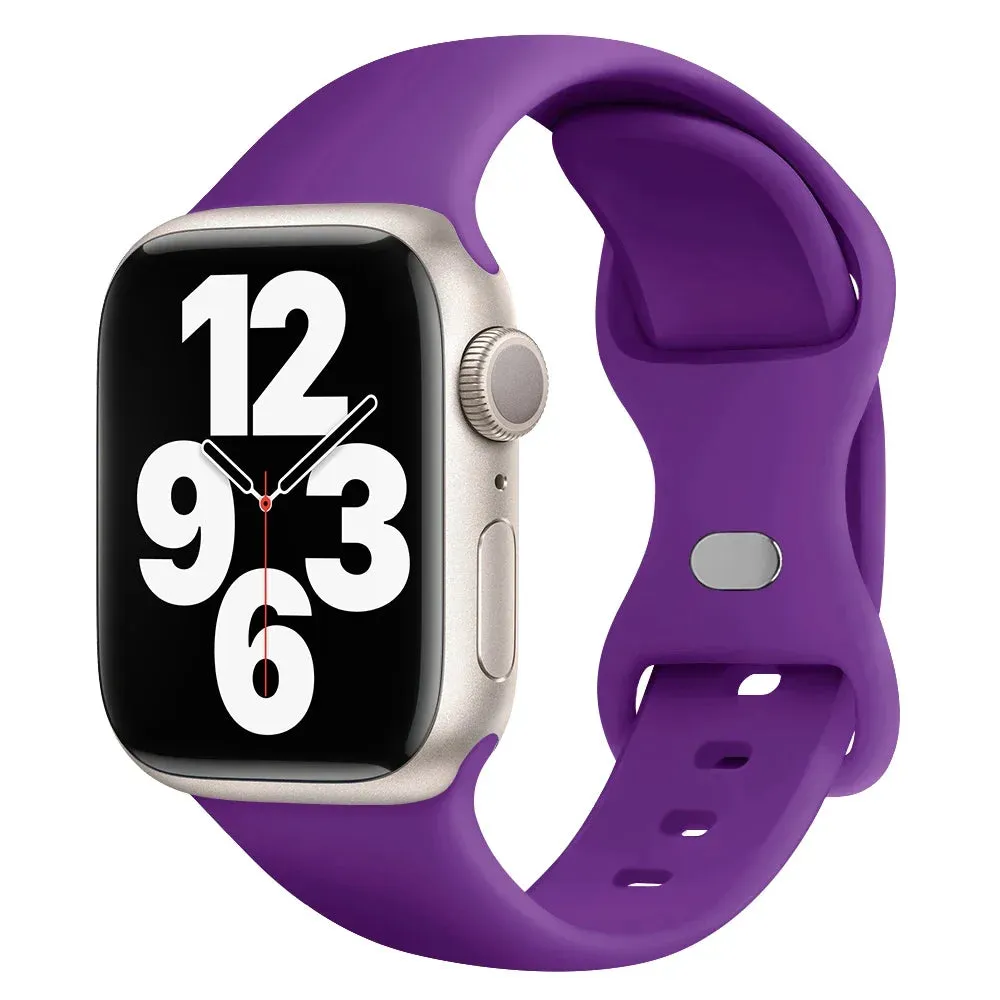 Soft Silicone Elegant Apple Watch Band
