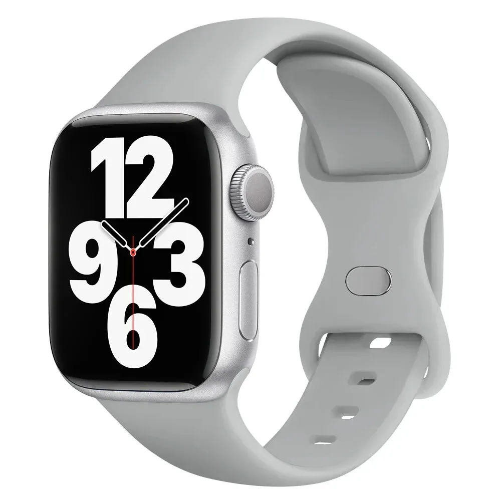 Soft Silicone Elegant Apple Watch Band