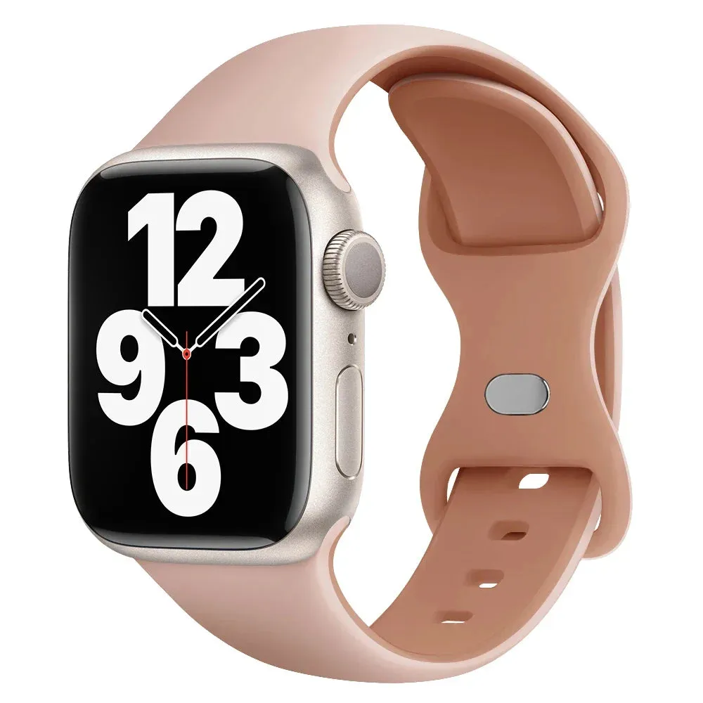 Soft Silicone Elegant Apple Watch Band