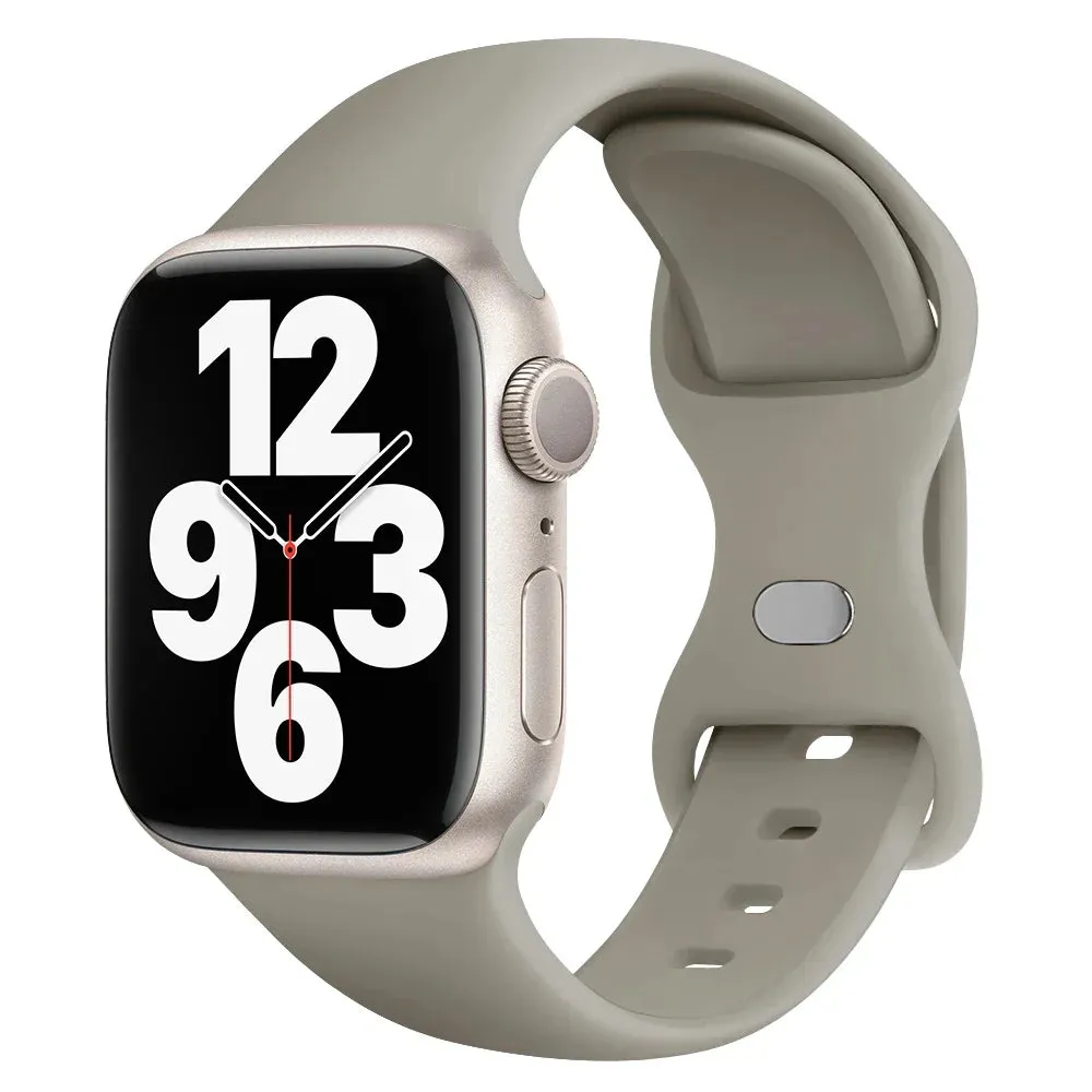 Soft Silicone Elegant Apple Watch Band