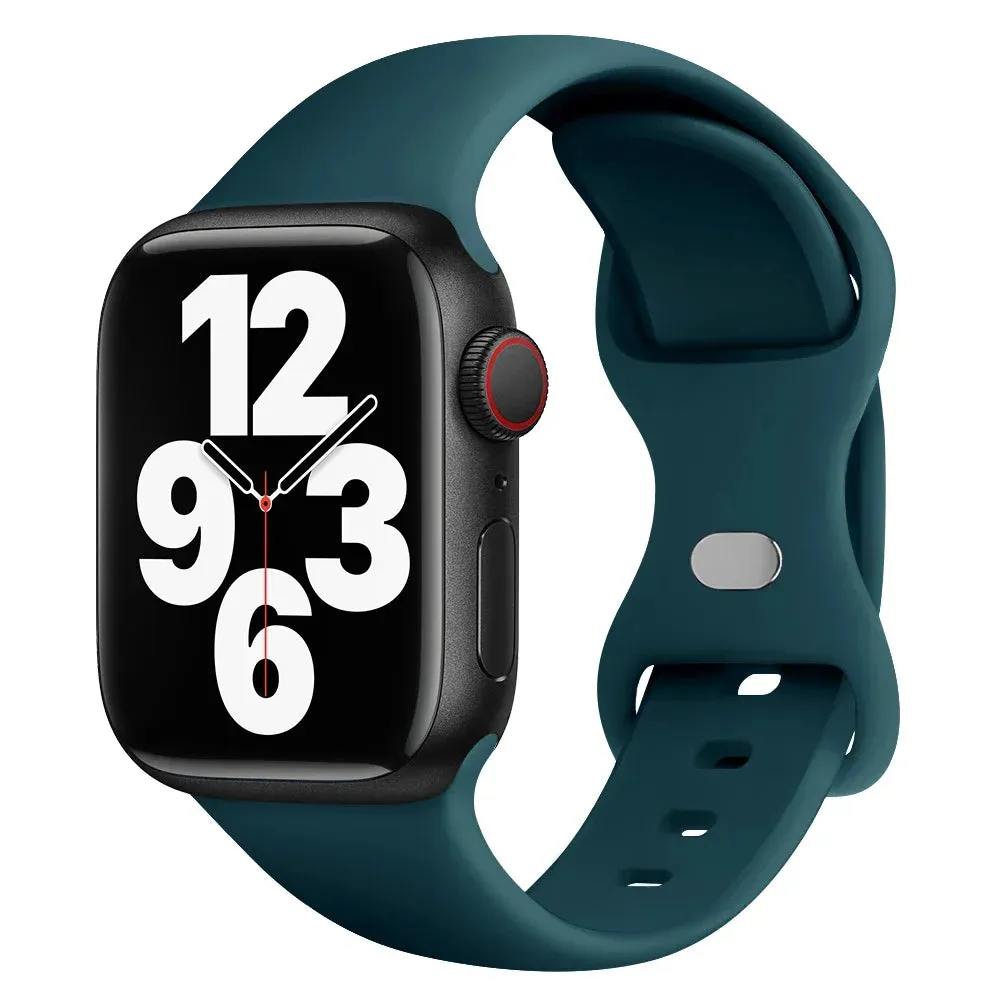 Soft Silicone Elegant Apple Watch Band