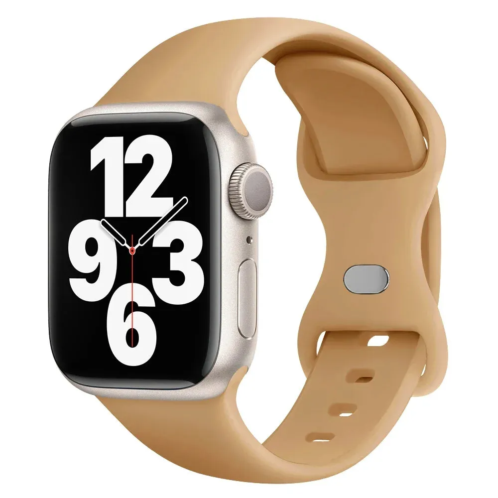 Soft Silicone Elegant Apple Watch Band
