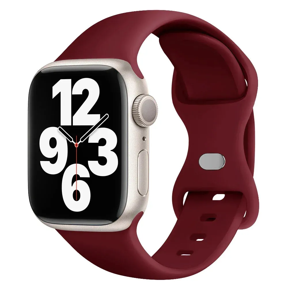 Soft Silicone Elegant Apple Watch Band