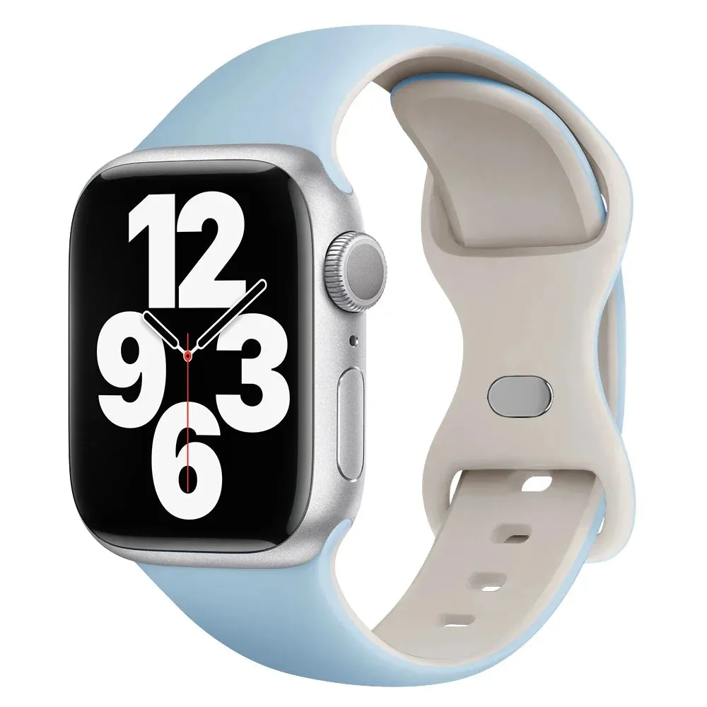 Soft Silicone Elegant Apple Watch Band