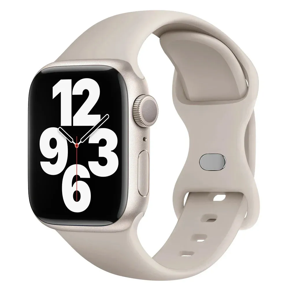Soft Silicone Elegant Apple Watch Band