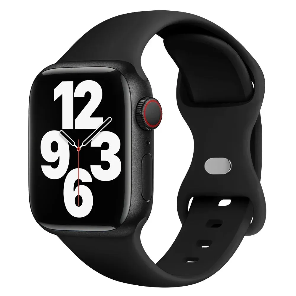 Soft Silicone Elegant Apple Watch Band