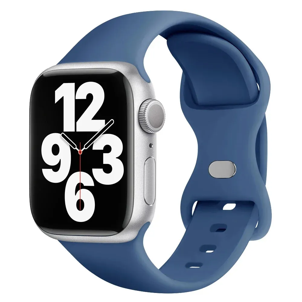 Soft Silicone Elegant Apple Watch Band