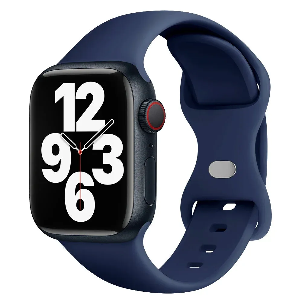 Soft Silicone Elegant Apple Watch Band