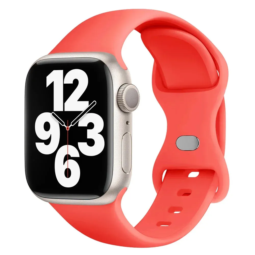 Soft Silicone Elegant Apple Watch Band