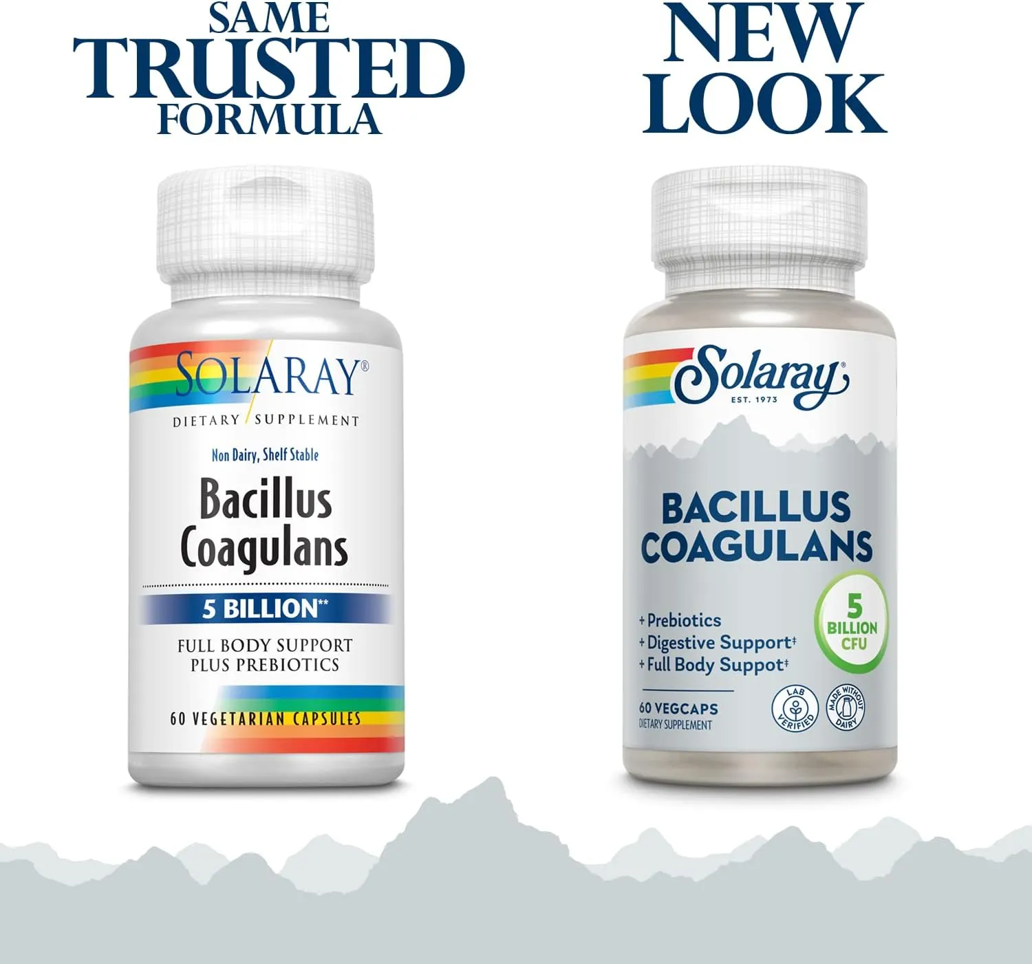 Solaray Bacillus Coagulans, Shelf Stable Probiotic 60ct