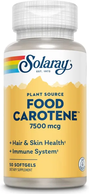 Solaray Food Carotene 50 Pearls
