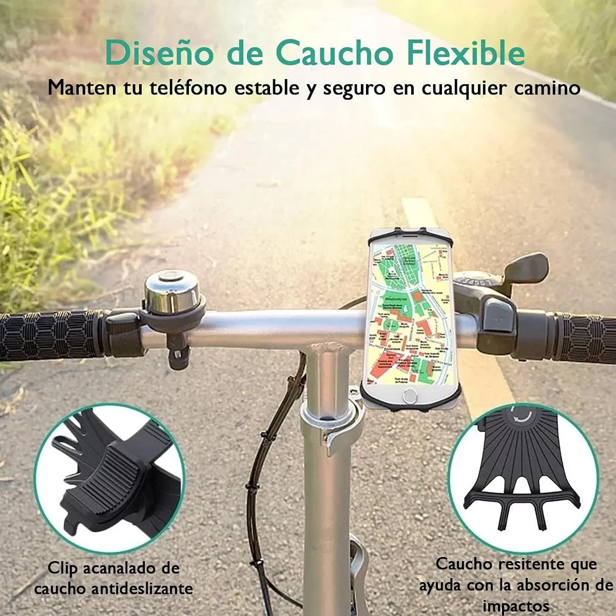SOPORTE DE SILICON CELULAR  YY-025