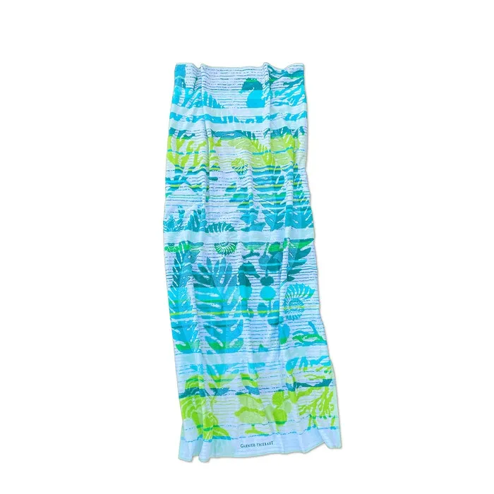 Sous la Mer Beach towel