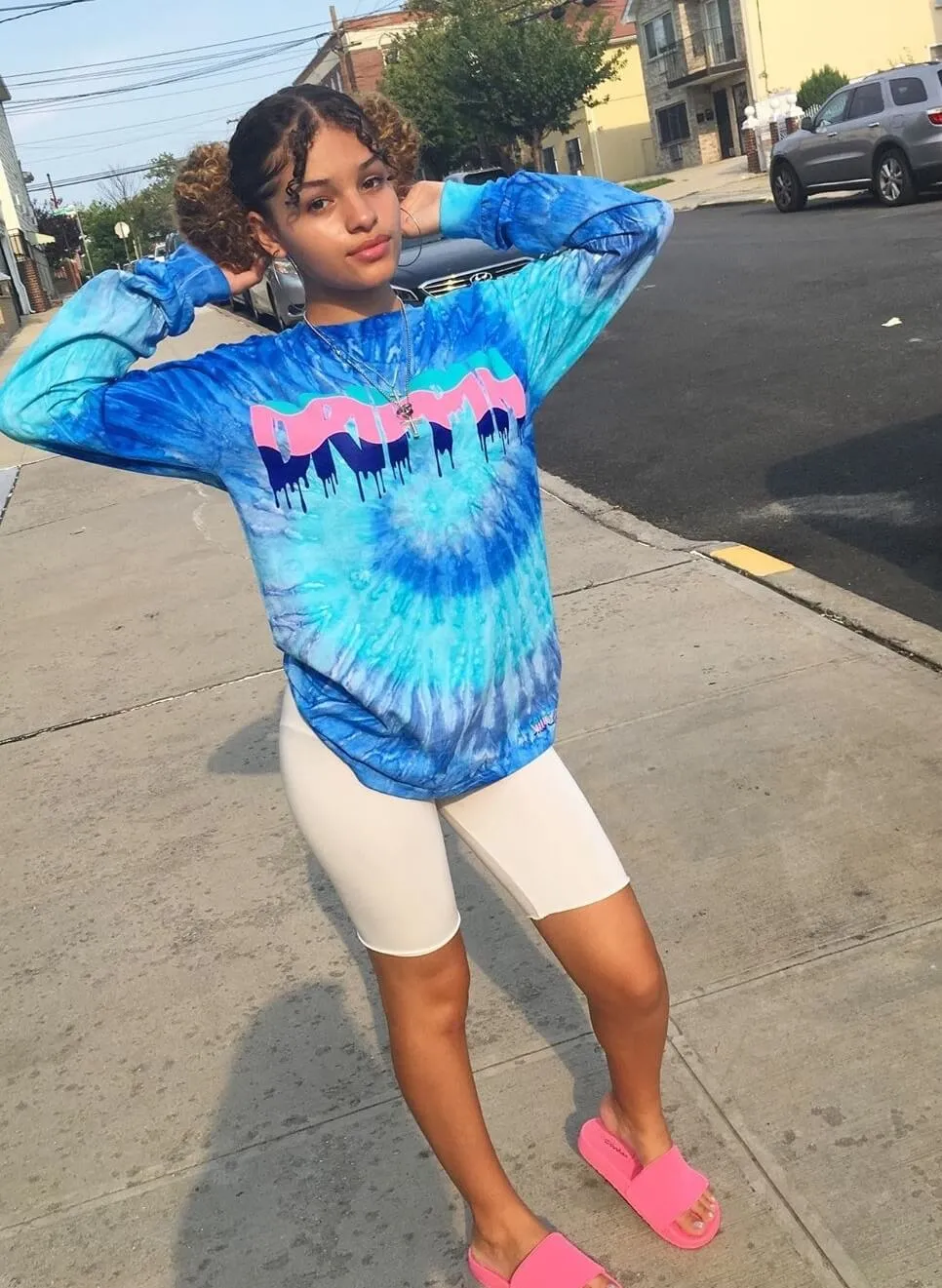 South Beach Drippin | Blue Tides Long Sleeve Tee
