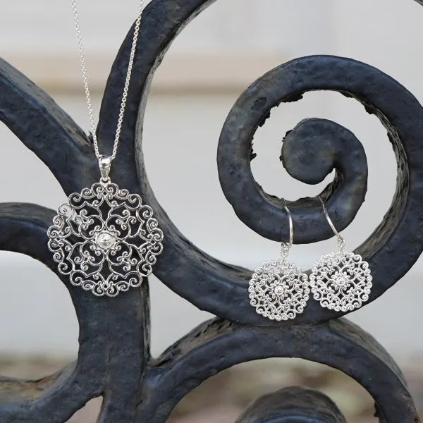 Southern Gates  Penelope Necklace 18 2 Sterling Silver (100077)