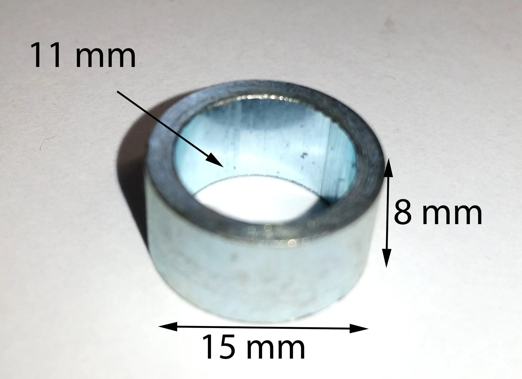 SPA11 SPACER FOR 10MM AXLE SPINDLE FOR MINI MOTO / DIRT / QUAD BIKE 10MM X 8M
