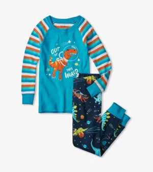 Space Dinos Glow in the Dark Pajamas