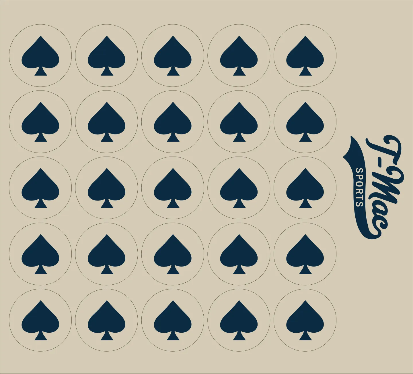 Spade Mini Award Decals