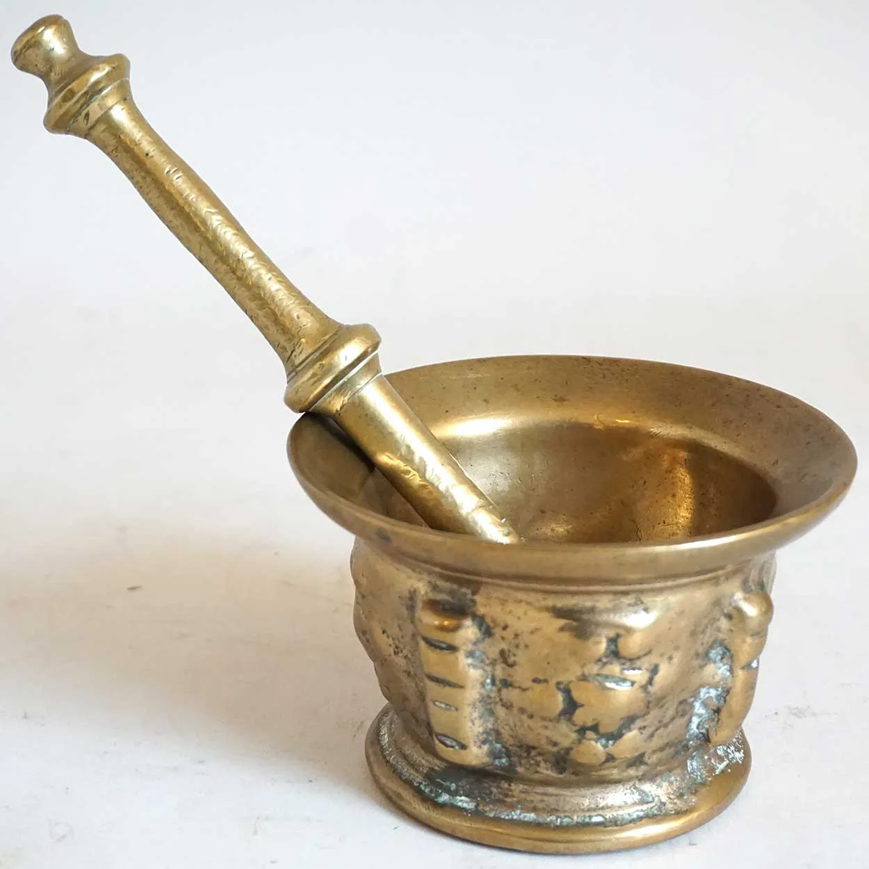 Spanish Renaissance Bronze Mortar and Pestle