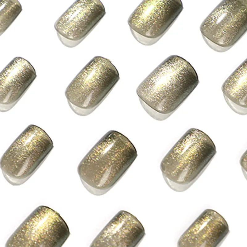 Square blackgold shining