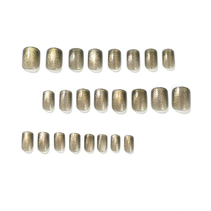 Square blackgold shining