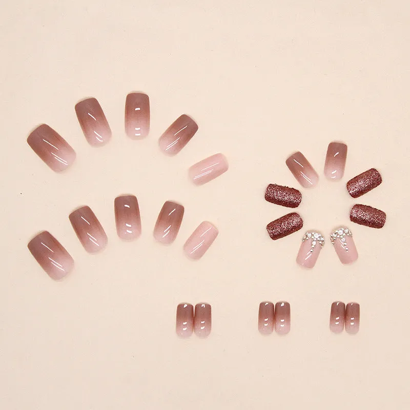 Square nude stones cappuccino