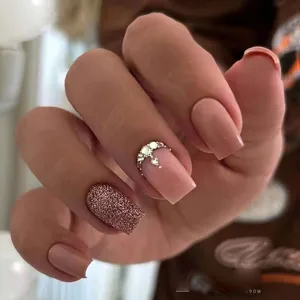 Square nude stones cappuccino