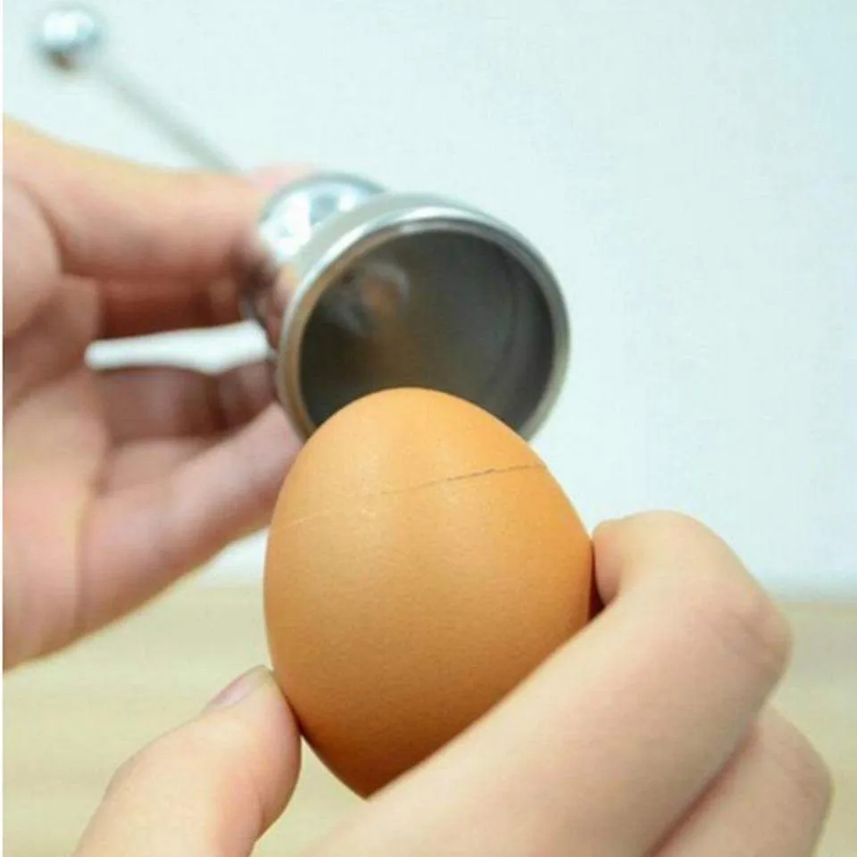 Stainless Steel Boiled Egg Topper