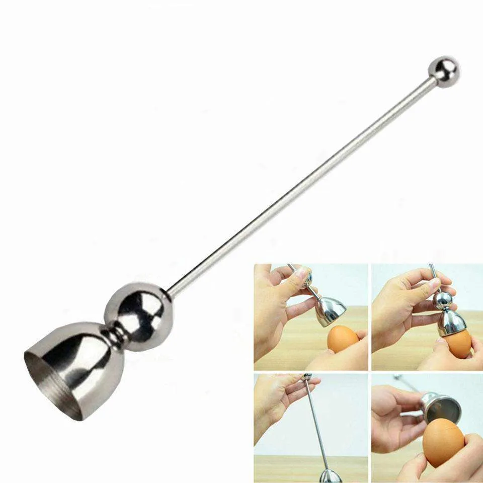 Stainless Steel Boiled Egg Topper