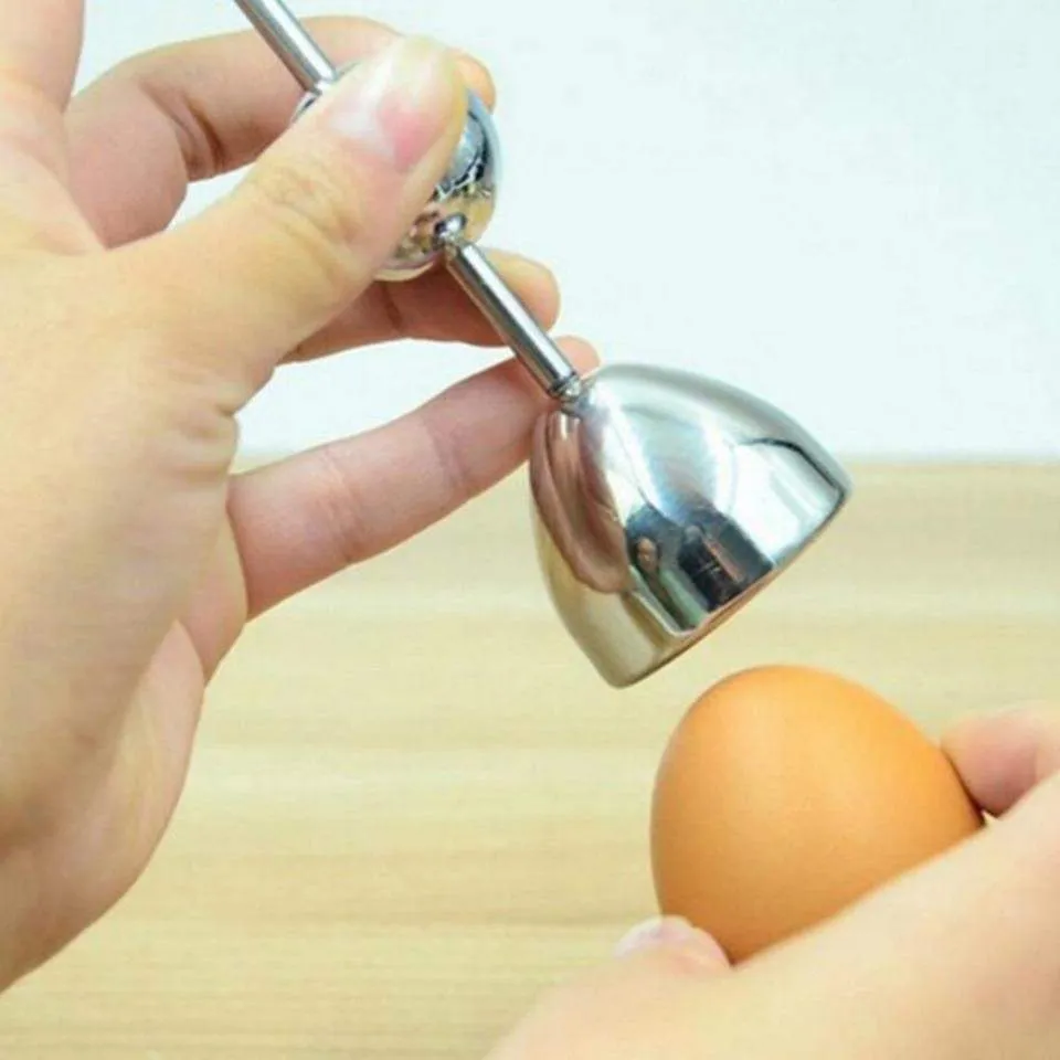 Stainless Steel Boiled Egg Topper
