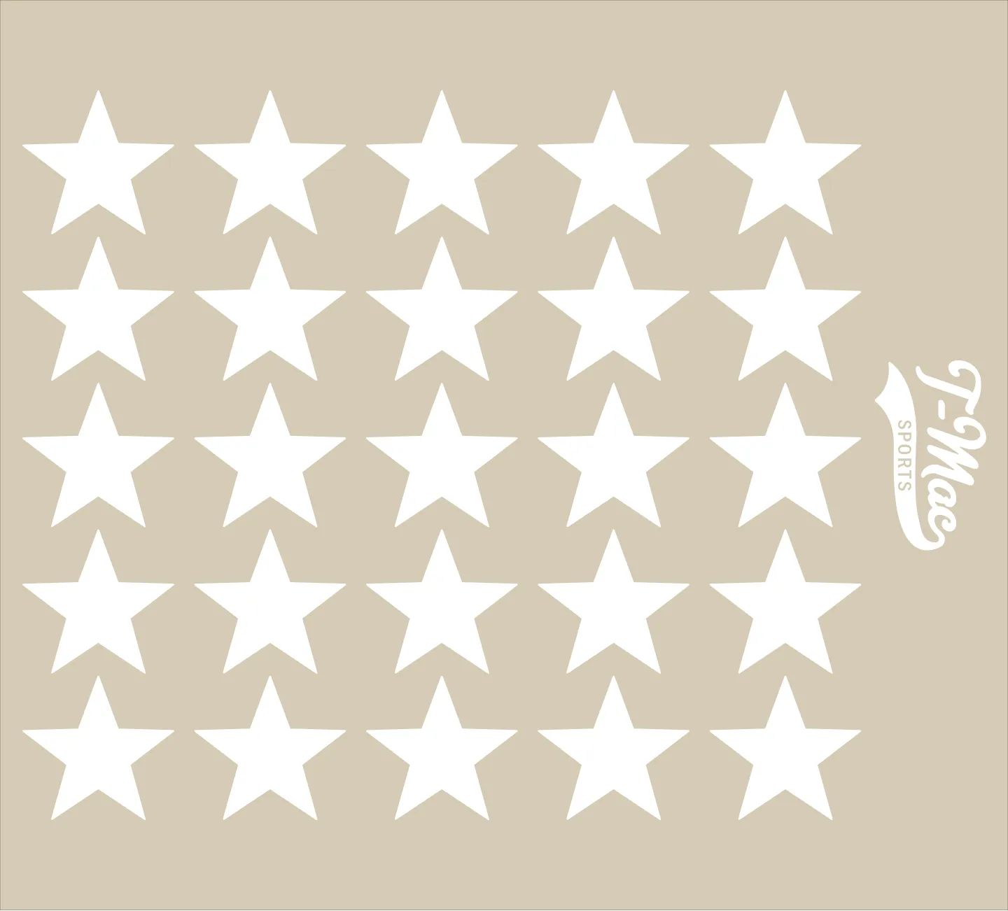 Star Mini Award Decals (3)