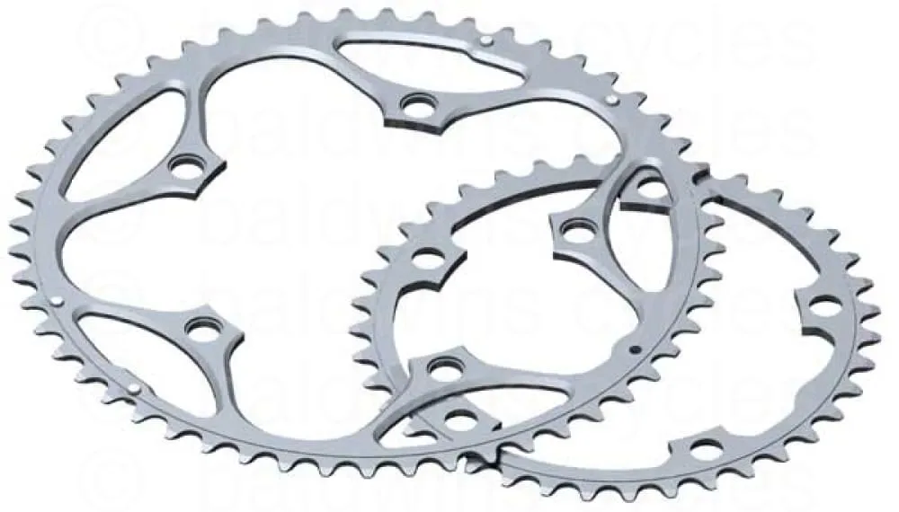 Stronglight 110PCD Type S - 5083 Series 5-Arm Road Silver Chainrings 34T-44T - 40T